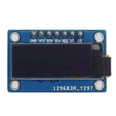 0.91 inch OLED display 128x32 module OLED LCD screen 7pin SPI (blue)