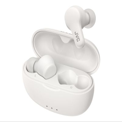 JVC Gumy HAA7T2W True Wireless Earbuds, White