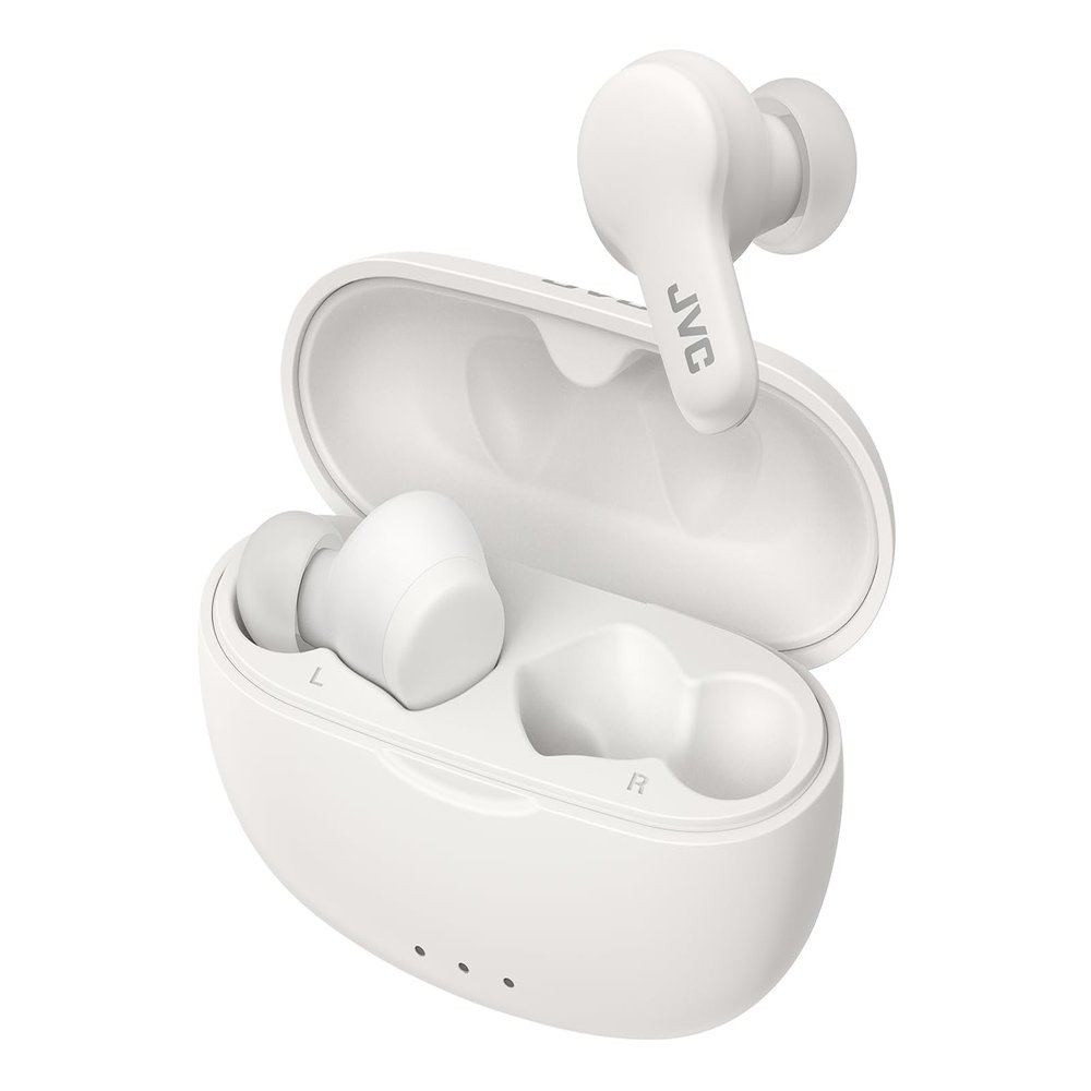 JVC Gumy HAA7T2W True Wireless Earbuds, White