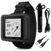 Wearable4U - Garmin Foretrex 801 Wrist-Mounted GPS Navigator with Tactical Features,with Strap with AAA Batteries and E-Bank Bundle view 1