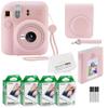 Fujifilm Instax Mini 12 Instant Camera with Case, 40 Fujilm Prints, Decoration Stickers, Frames, Photo Album and More Accessoriest (Blossom Pink) view 1