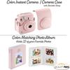 Fujifilm Instax Mini 12 Instant Camera with Case, 40 Fujilm Prints, Decoration Stickers, Frames, Photo Album and More Accessoriest (Blossom Pink) view 4