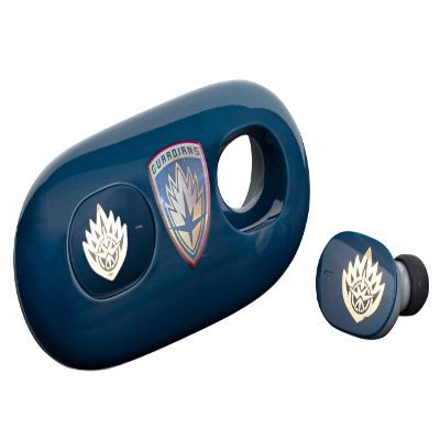 eKids Guardians of The Galaxy Bluetooth Earbuds with Microphone, Wireless Earbuds with Charging Case for Ear Buds, Designed for School, Home, or Travel