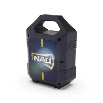 SOAR NCAA ShockBox XL LED Wireless Bluetooth Speaker, Northern Arizona Lumberjacks