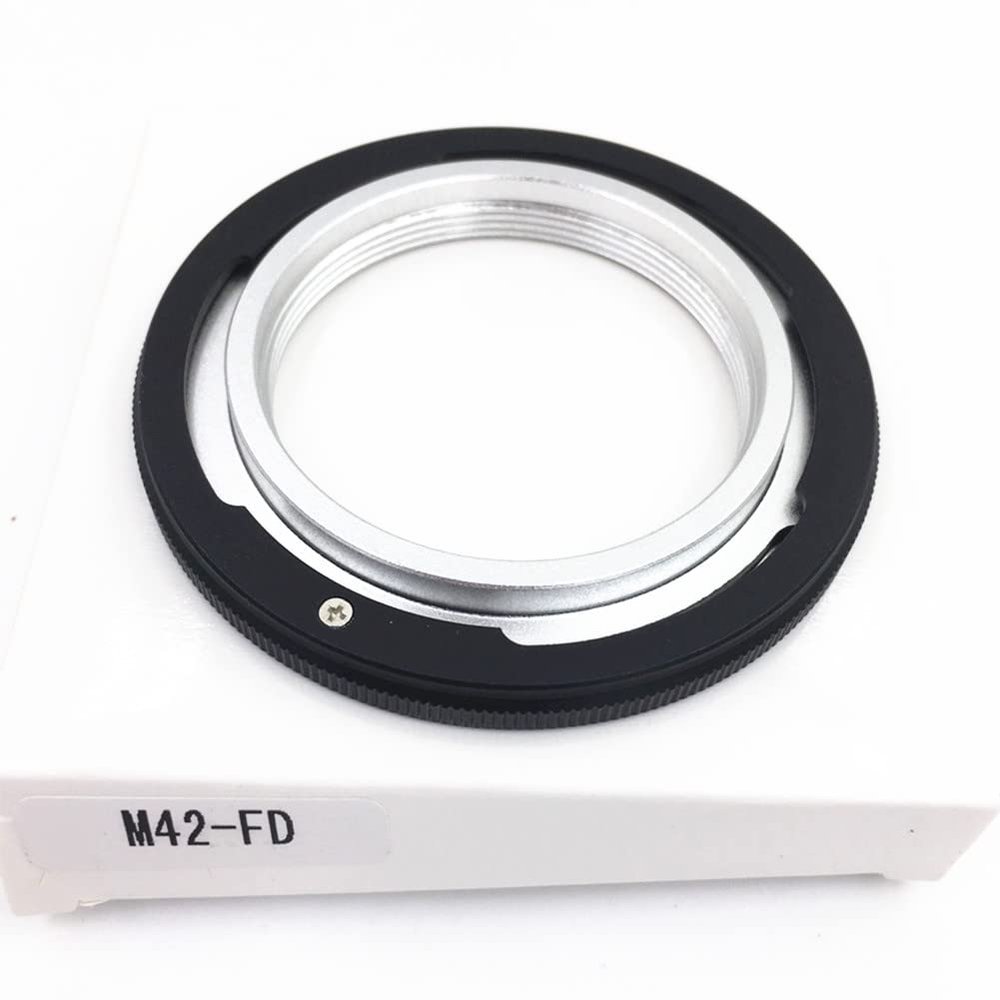 Aluminium Camera M42-FD M42 Screw Lens Adapter Ring for Canon FD Mount AE-1 A-1 F-1 T50 T90 Spare Part Accessory