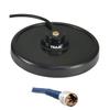 5" Magnet Mount NMO with Rubber Boot, 17' RG58 Coaxial Cable, Mini-UHF Connector. for Motorola Mobile Radio Antenna, Tram 1241MUHF view 1