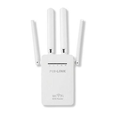 The Perfect Part WiFi Extender - WiFi Extender Signal Booster for Home with 4 Rotatable Antennas & 3 Modes, 1200Mbps Speed Dual Band Wireless Signal Booster & Repeater, Wall Mount Internet Amplifier