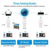 The Perfect Part WiFi Extender - WiFi Extender Signal Booster for Home with 4 Rotatable Antennas & 3 Modes, 1200Mbps Speed Dual Band Wireless Signal Booster & Repeater, Wall Mount Internet Amplifier view 4