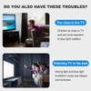 75 Inch TV Anti Blue Light Screen Protector, Eye Protection Anti Glare Filter Film, Anti Scratch Relieve Eye Strain and Help You Sleep Better, 75'' for Samsung/Hisense/Sony Etc / 75in1645x930mm view 2