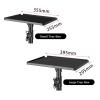 Speaker Bracket Speaker Bracket Large Tray Bracket Universal 10 Inch Monitoring Audio Foot Stand Lifting and Rotating HiFi Audio Bracket Speaker Stand (Color : 1, Size : L) view 3