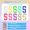 Ledido 4FT Colorful Marquee Light Up Letter W for Party view 2