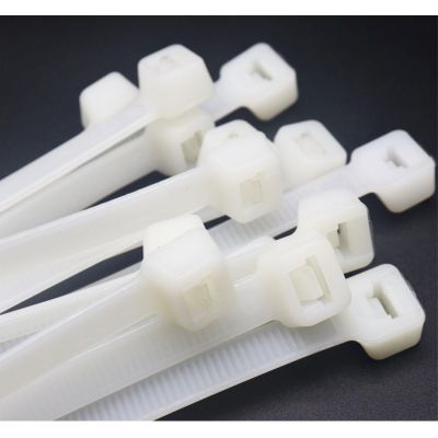 Extra long zip ties 48 inch white Large cable ties heavy duty outdoor use 250 lbs thick Nylon plastic Zipties 18 pcs