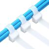 Extra long zip ties 48 inch white Large cable ties heavy duty outdoor use 250 lbs thick Nylon plastic Zipties 18 pcs view 3