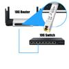 10GBase-t, SFP-10G-T Optical Module, 10G SFP to RJ45 Conversion Module,Adaptive 10G/5G/2.5G/1G,Support DDM, for Network Switch Cisco TPLINK Ubiquiti UniFi BDCOM QNAP ASUS, 30m,AQR113C chip view 3