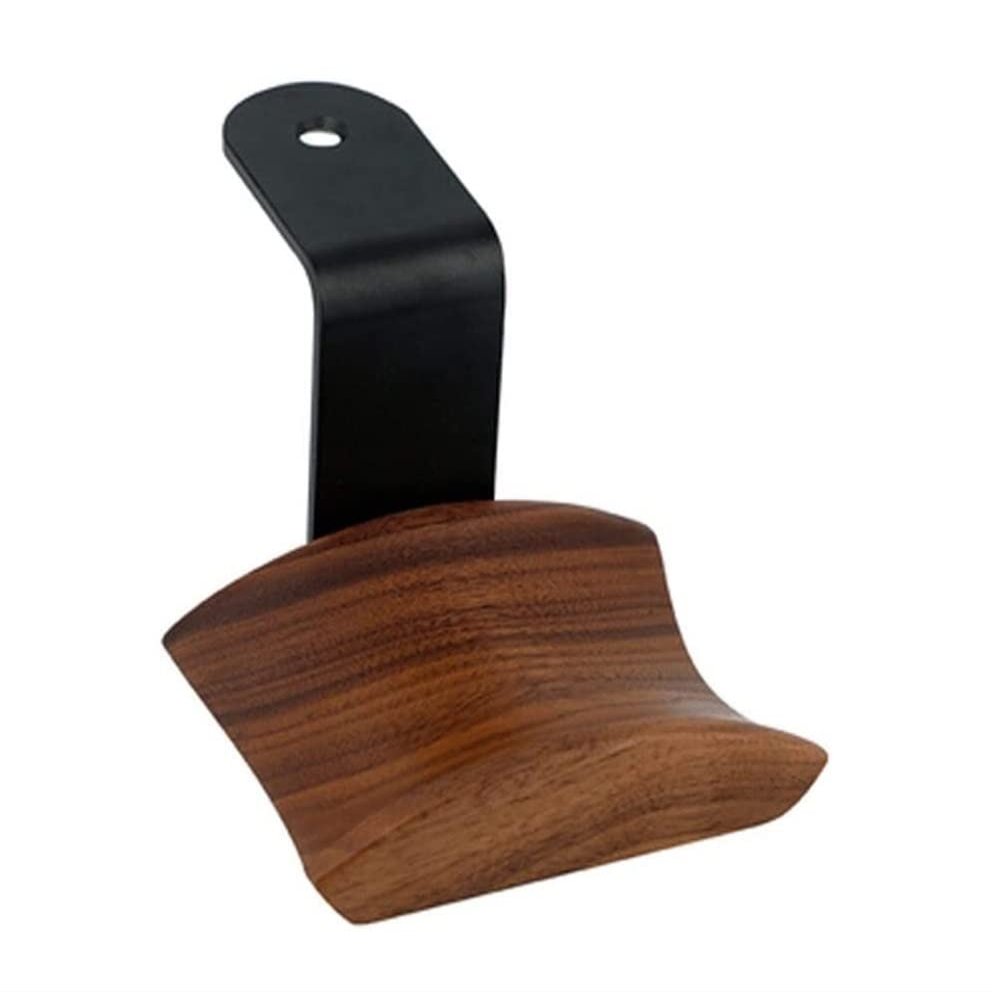 Headset Holder Headphone Stand Headphone Stand Universal Headphone Headset Hanger Wall Hook Earphone Stand Rack Holder Rack Accessories Headset Stand Headphone Holder (Color : Walnut, Size : Onecolo