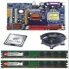Shopping24Mart Maxsonic Geonix Motherboard Combo with DDR2 2GB RAM and CPU Coller Fan and Core Duo 1.8GHz Combo Motherboard (Black) view 1