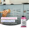GRANOTONE Chalk Paint Matt Finish Water Based Acrylic Paint 8.5 fl oz 250 ml Aviator Gray Colour for Furniture Wood Walls Metal Glass Paper Fabric Canvas Maximum Coverage view 4