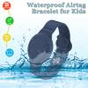 Kids Waterproof Airtag Bracelet Compatible with Apple AirTag, Hidden Silicon Protective Case for Air Tag GPS Tracker Holder, Adjustable Anti-Lost Watch Band for Toddler Child (Navy) view 4