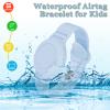 Kids Waterproof Airtag Bracelet Compatible with Apple AirTag, Hidden Silicon Protective Case for Air Tag GPS Tracker Holder, Adjustable Anti-Lost Watch Band for Toddler Child (Blue) view 4