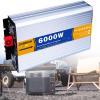 HNCXHX 4000W 5000W 6000W 7000W 8000W Pure Sine Wave Power Inverter DC 12V 24V 48V to AC 110V 220V Converters with AC Outlets LCD Display,Solar Transformer,for Car Caravan Camping Boat,24V-6000W view 1