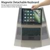 GYSDCAZ Keyboard Case for iPad Pro 12.9-Inch 2017/2015 (Old Model, 2Nd & 1St Generation), [7 Color Backlit] Magnetically Detachable Wireless Bluetooth Keyboard with Touchpad,Pink view 4