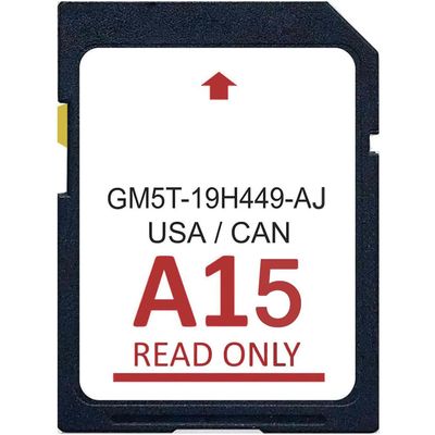 A15 Navigation Car GPS SD Card GM5T-19H449-AJ Compatible with Lincoln&Ford Support USA/Canada New Maps
