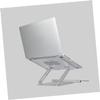 TATSEN Foldable Bracket Support Alloy Riser for Stand Notebook Portable Desktop Adjustable Office Laptop Cooling Holder Cafe Heat-Vent with Home Computer Aluminum (Color : A) view 2