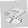 TATSEN Foldable Bracket Support Alloy Riser for Stand Notebook Portable Desktop Adjustable Office Laptop Cooling Holder Cafe Heat-Vent with Home Computer Aluminum (Color : A) view 4