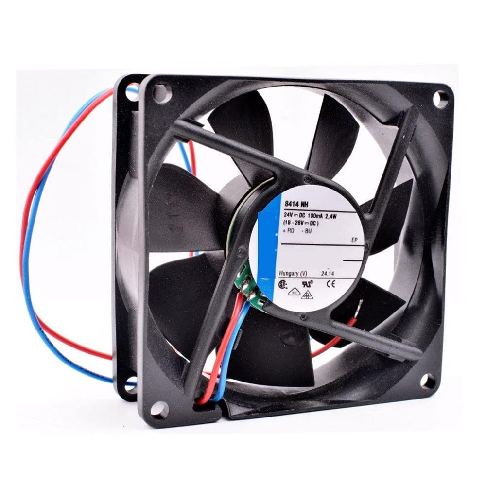 HAZEK New 8414 NH 8cm 80mm Fan 8025 DC24V 2.4W Server Inverter Cooling Fan Catholic