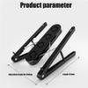 Foldable Laptop and Tablet Cooler Stand with Radiator Fan for Desktop view 2