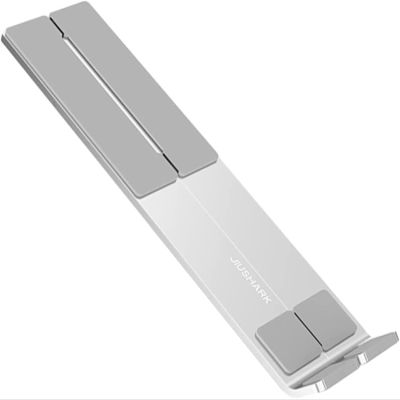 TATSEN Stand Home Metal Alloy Aluminum Bracket Practical for Laptop Holder Heightened Grey Support Elevator Office Rack Cooling Design Portable Heightening Notebook Computer Riser (Color : A)