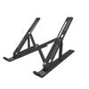 TATSEN Portable Laptop Stand Cooling Rack Foldable Laptop Stand Laptop Stand Cooling Pad Riser (Color : Black, Size : 1) view 1