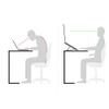 TATSEN Alloy Model Six Gears Adjustable Lifting Folding Portable Desktop Cooling Computer Stand for Laptop for Notebook Stand view 4