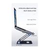 TATSEN Foldable Laptop Cooling Stand Desk Dual Cooling Fan Adjustable Base Aluminum Stand for Laptop (Color : E, Size : 24.9 * 22 * 2.7) view 3