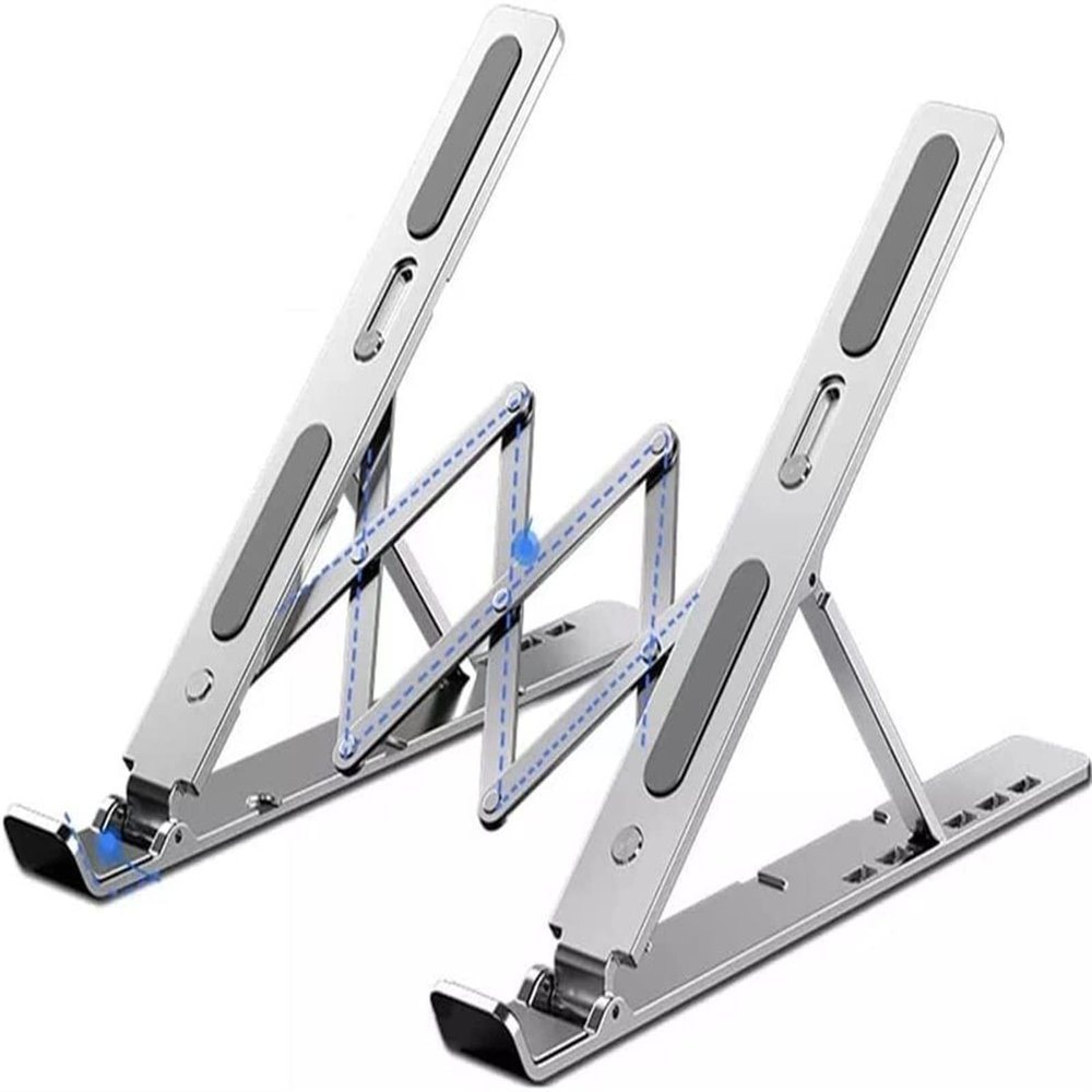 TATSEN Portable Laptop Cooling Stand 11 to 17.3 Inch Laptop Aluminum Alloy Stand Height Adjustable Riser Office Computer Radiator