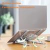 TATSEN Portable Laptop Cooling Stand 11 to 17.3 Inch Laptop Aluminum Alloy Stand Height Adjustable Riser Office Computer Radiator view 4