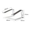 TATSEN Folding Portable Laptop Stand Angle Height Adjustable Aluminum Alloy Notebook Computer Bracket Computer Heat Dissipation Stand (Color : Pink) view 2
