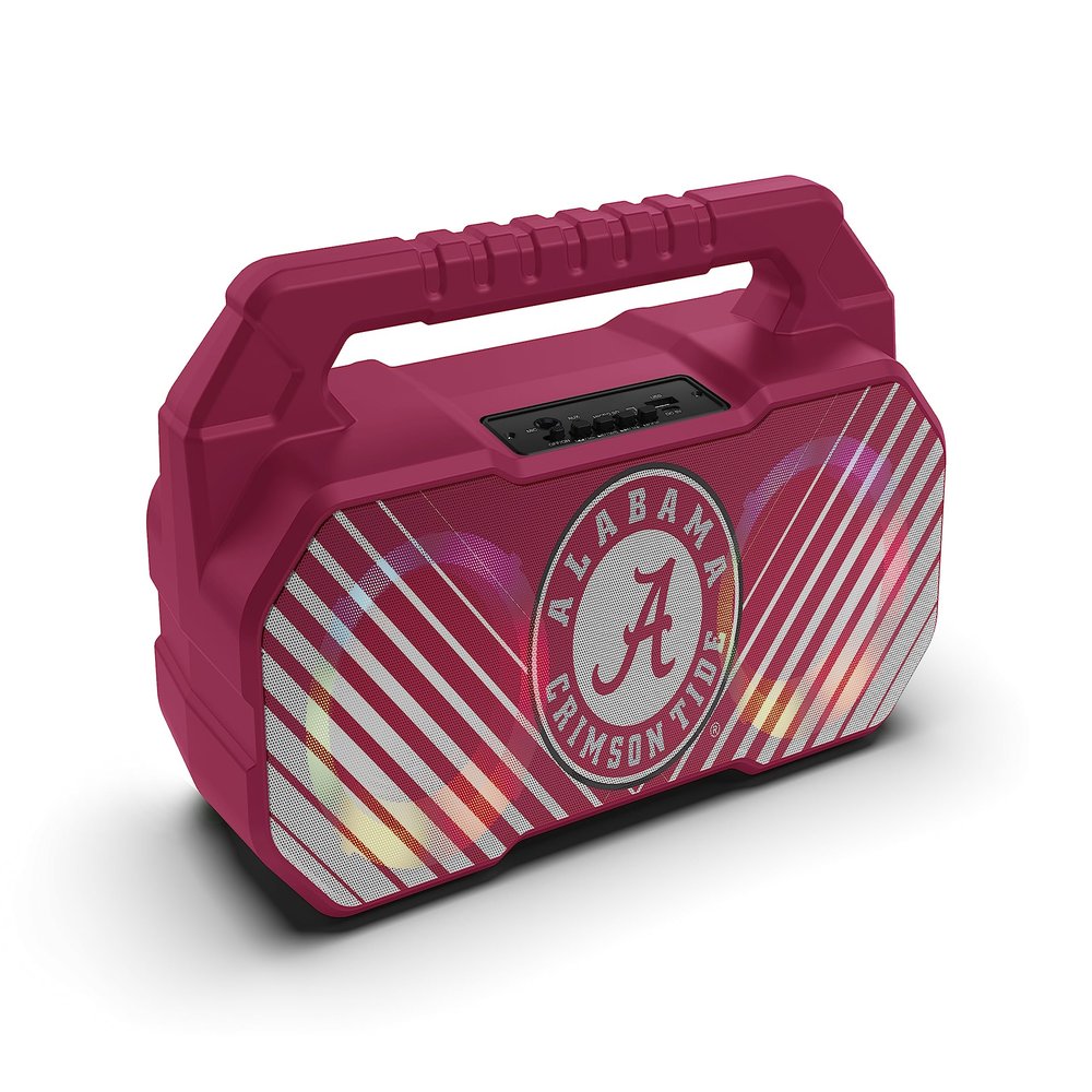 SOAR NCAA Wireless Boombox Speaker, Alabama Crimson Tide