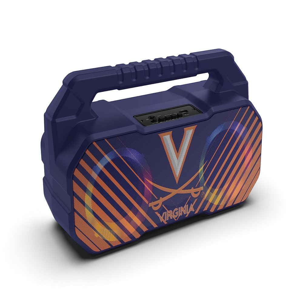 SOAR NCAA Wireless Boombox Speaker, Virginia Cavaliers