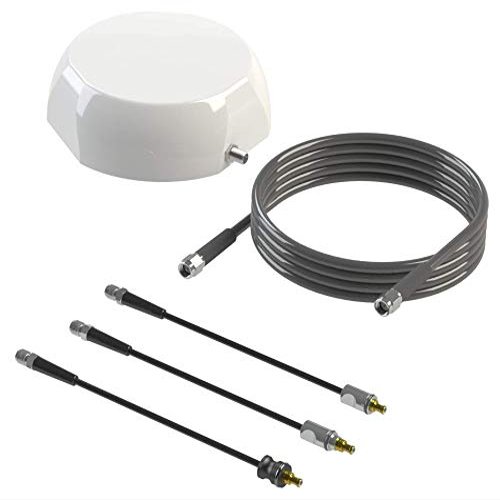Thuraya Passive Mobile Antenna | Omnidirectional | High-Gain | Satcom | Rugged Design | Easy Mount | Marine | Vehicle Use (3m Cable)