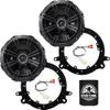 KICKER Speakers 6.5 inch for Toyota Tundra 2014-2018 Upgrade Kit - Pair of DS Series with Adapters and Harness, Coaxial 6 1/2 Car Audio Rear Door Speaker DSC650, 43DSC6504 view 1