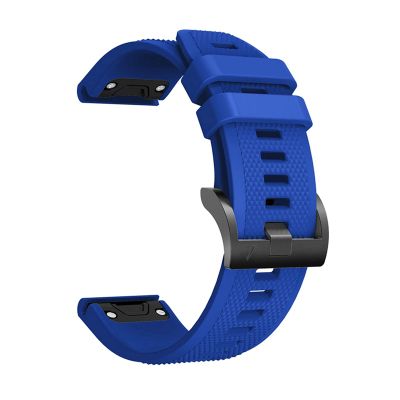 BRART 26 22 20MM Band Silicon Strap For Garmin Fenix 6 6S 6X Pro 5 5S 5X Plus Quick Release Watch Band (Color : Blue B, Size : 22mm)