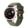 ONECM Bracelet 20mm Wrist Strap For Garmin Fenix 7S Smart Watch Band Fenix 5S 6S 6S Pro EasyFit Quick Release Belt Wristband (Color : Style Teal, Size : 20mm Fenix 7S) view 4