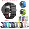 SCHIK For Garmin Fenix 7 / 7X / 7s Quick Release Silicone Watch band Wrist Strap Smart Watch Easyfit Band Strap (Color : Purple, Size : Fenix 7S) view 2