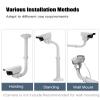 V-Fiabilidad J-Shaped Security Camera Mounting Bracket Extender Pole,30-60cm Adjustable Ceiling Mount Bracket for CCTV Surveillance Camera view 4