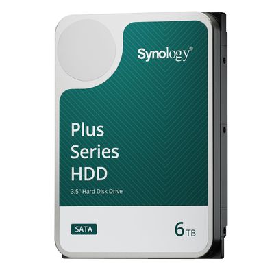 Synology HAT3300-6T [6TB 3.5" SATA 5,400 RPM/NAS Grade HDD (MTTF1 Million Hours) / 3 Year Warranty] Domestic Authorized Dealer Field Lake Product