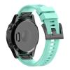 CEKGDB Quick Release Easy Fit Silicone Watch Band 26 22 20MM Strap For Garmin Fenix 7X, Fenix 7 Watch (Color : Teal, Size : Fenix 7X) view 1