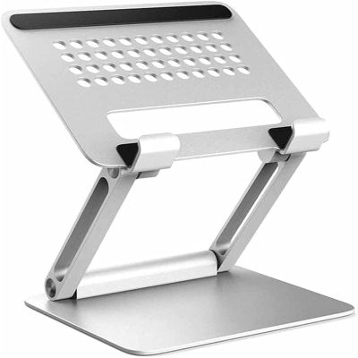 Adjustable Tablet Stand Aluminum Alloy Tablets Holder Desktop Hands Free Tablet Stand for 14 inch
