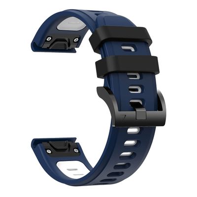 EEOMOiK 22mm WatchBand for For Garmin Forerunner 945 935 Fenix 5 Plus 7 6 Instinct 2 Silicone Smart Watch Band Outdoor Sports Waterproof (Color : I, Size : For Approach S60 S62)