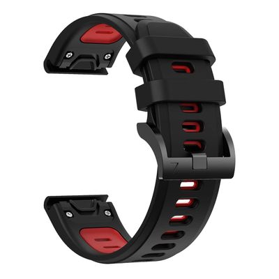 EEOMOiK 22mm WatchBand for For Garmin Forerunner 945 935 Fenix 5 Plus 7 6 Instinct 2 Silicone Smart Watch Band Outdoor Sports Waterproof (Color : C, Size : For Forerunner 945 935)